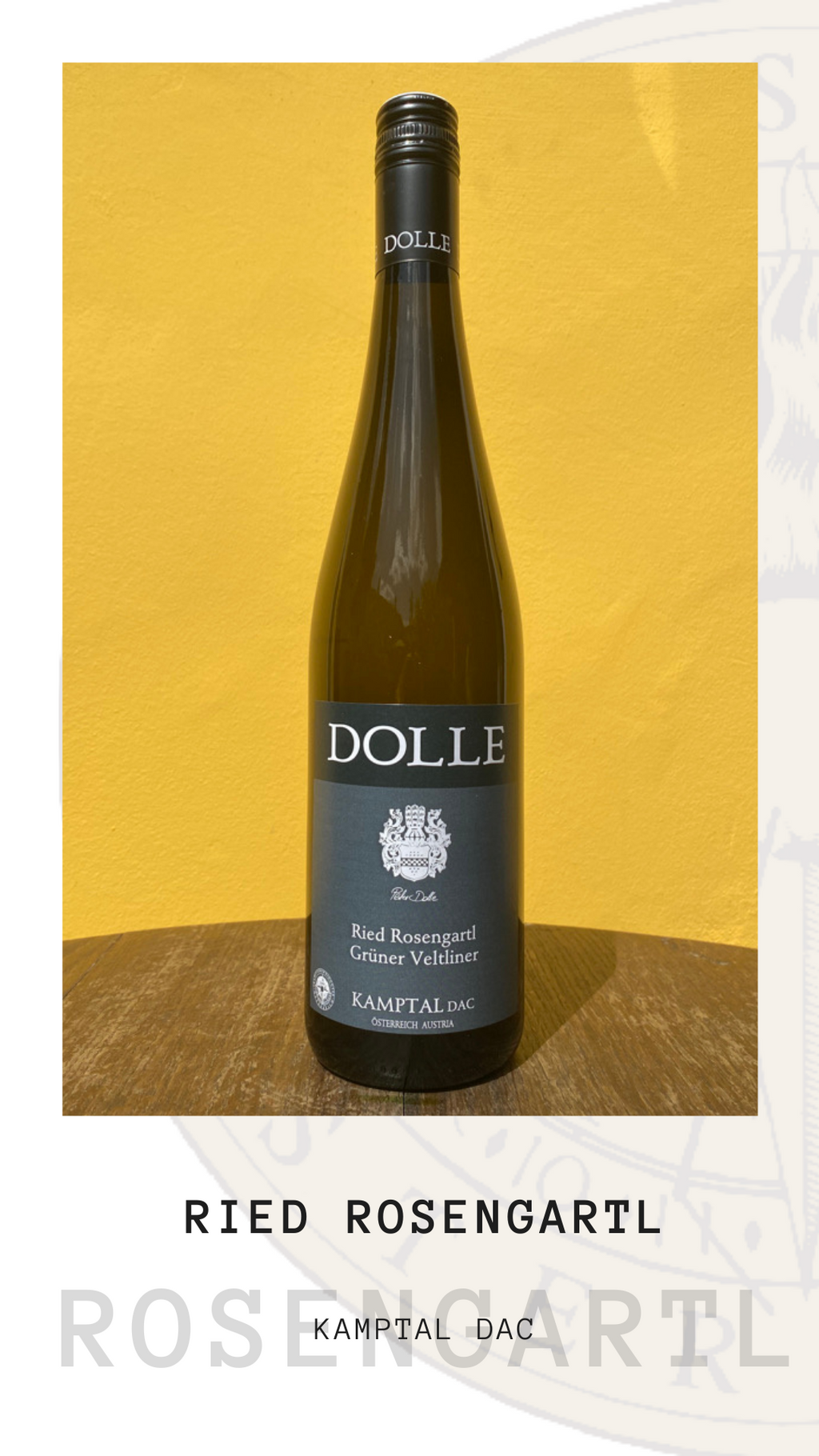 Weingut Dolle - Grüner Veltliner Ried Rosengartl Kamptal DAC